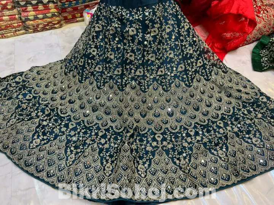 Lehenga Mirror Work 2024